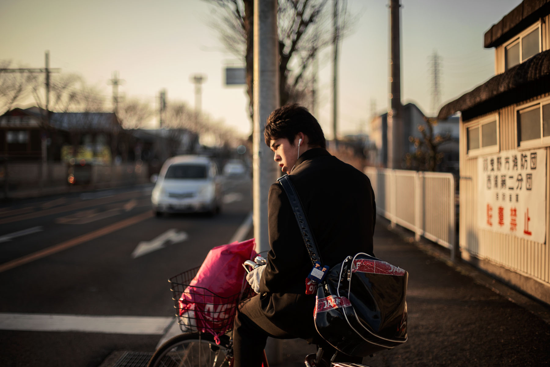 vélo Japon adolescent