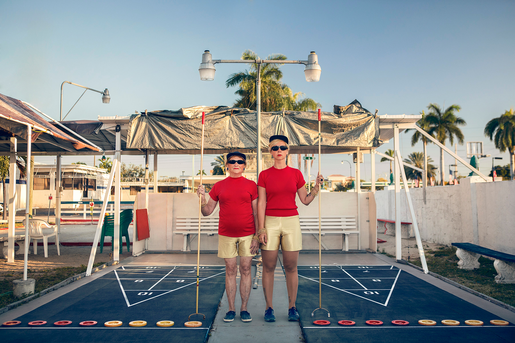 playtime serie photo les jumelles d'Hallandale