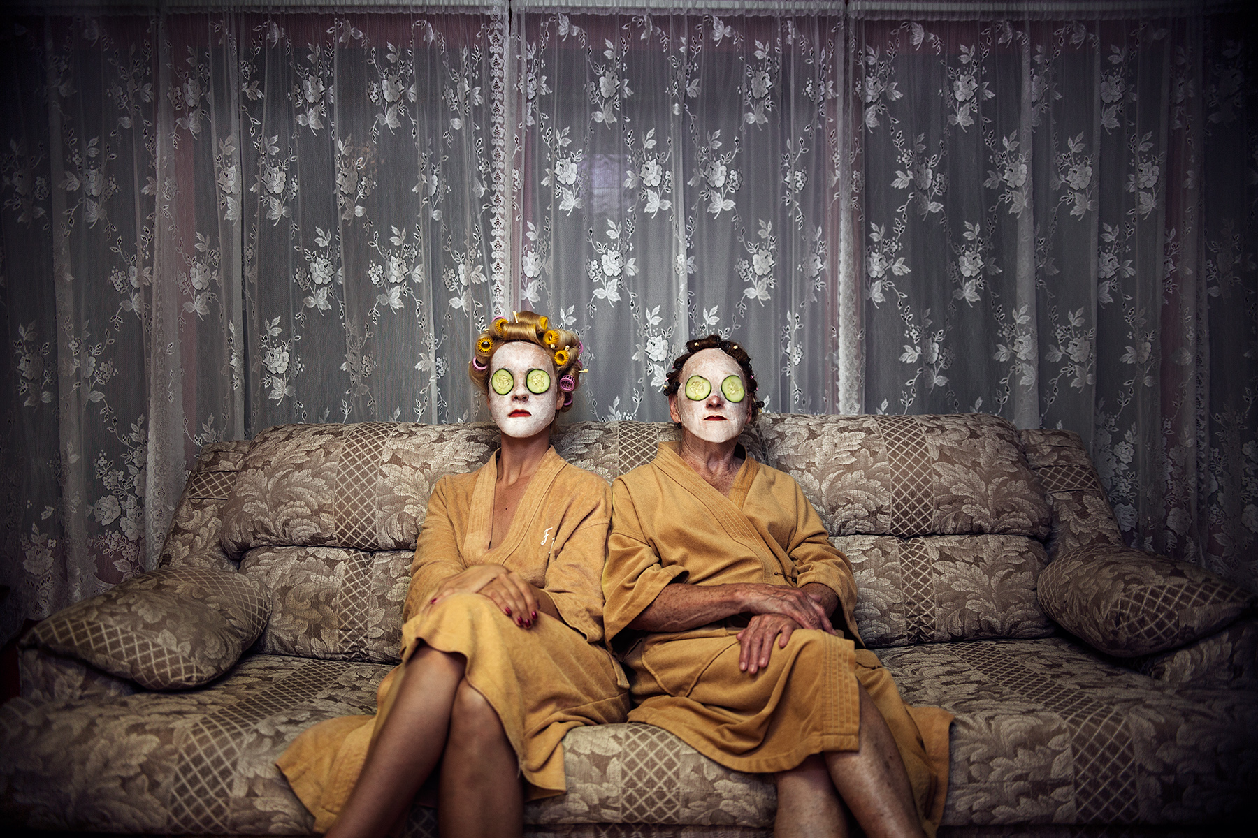 playtime serie photo les jumelles d'Hallandale